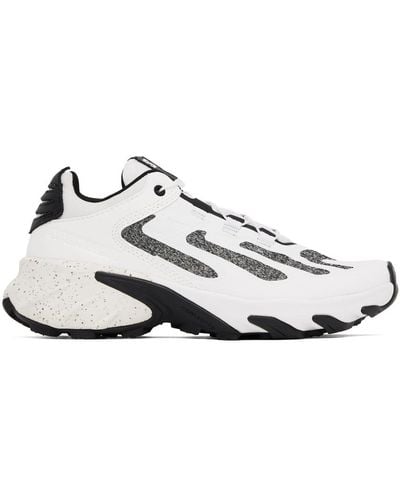 Salomon White & Gray Speedverse Prg Sneakers - Black