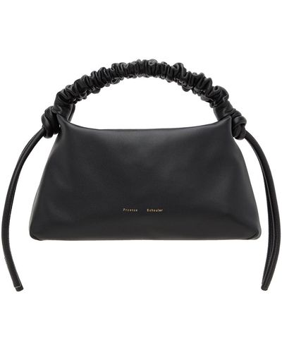 Proenza Schouler Black Mini Drawstring Bag