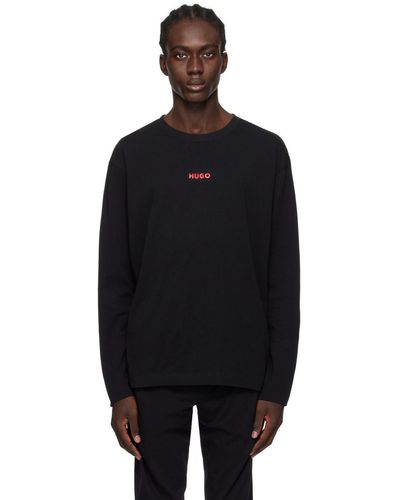 39% to Long-sleeve HUGO Online off | t-shirts | Sale up Men Lyst for