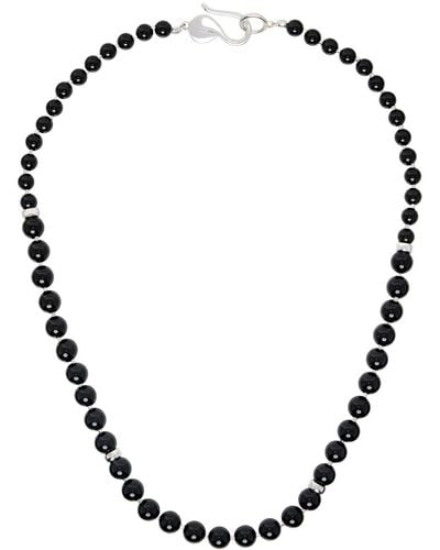 NUMBERING #7732 Necklace - Black