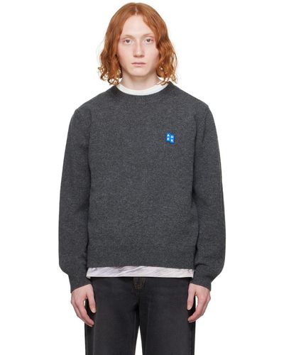 Adererror Significant Patch Jumper - Black