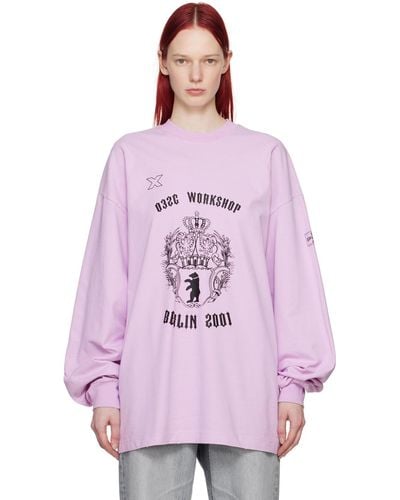 032c Bär Long Sleeve T-shirt - Pink