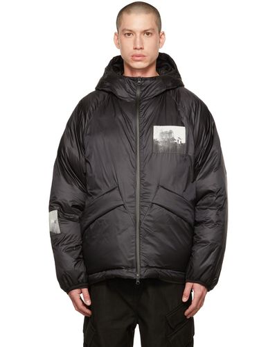 Undercover Patch Down Jacket - Black