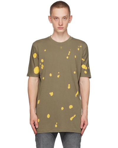 Boris Bidjan Saberi 11 Green Ts5 T-shirt - Multicolor