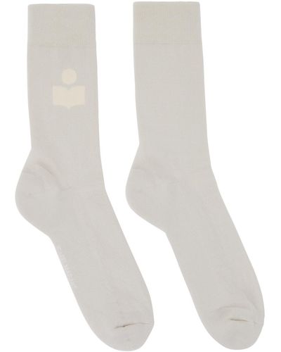 Isabel Marant Off-white Siloki Socks