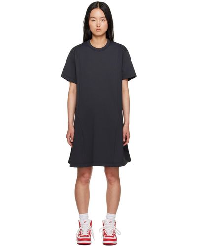 Comme des Garçons Black Panelled Minidress