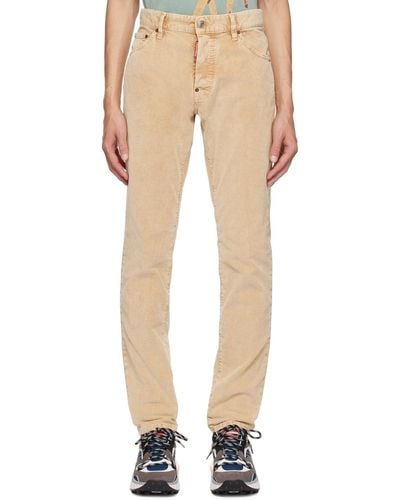 DSquared² Beige Cool Guy Jeans - Natural