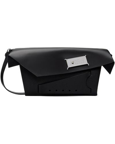 Maison Margiela Black Snatched Classique Medium Bag