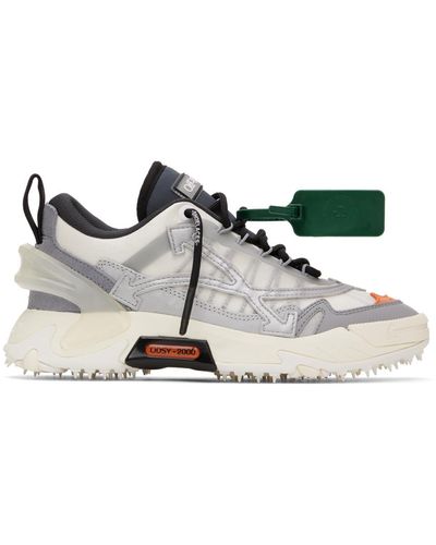 Off-White c/o Virgil Abloh & Gray Odsy 2000 Sneakers - Black