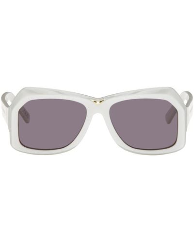 Marni Silver Tiznit Sunglasses - Black