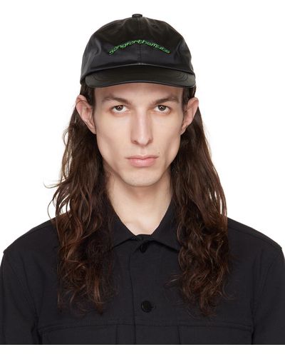Song For The Mute Embroide Cap - Black