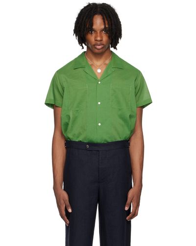 Bode Boxy Shirt - Green