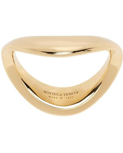 Bottega Veneta Band Ring - Metallic