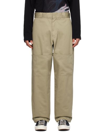 N. Hoolywood Dickies Edition Trousers - Natural