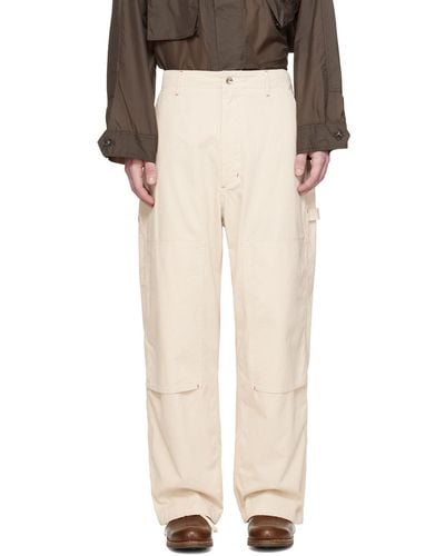 Engineered Garments Off- Painter Trousers - Natural