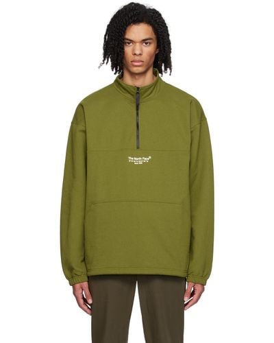 The North Face Khaki Axys Sweater - Green