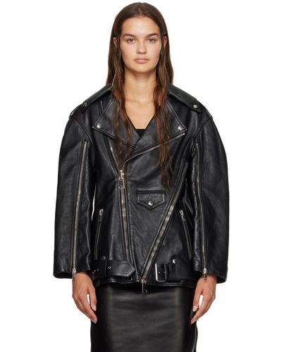 Alexander mcqueen cheap leather jackets