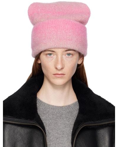 Rag & Bone Pink Holly Beanie