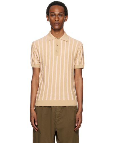 King & Tuckfield Kingtuckfield Textu Stripe Polo - Multicolor