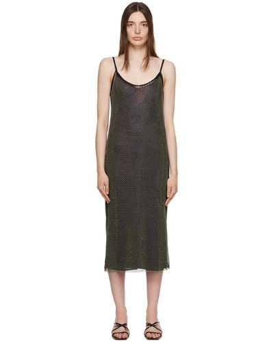 Stine Goya Black Oakley Maxi Dress