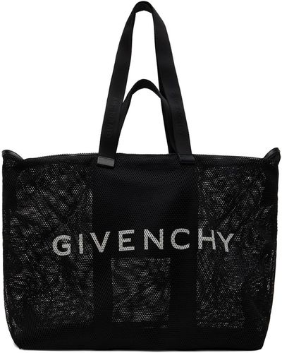 Givenchy Grand cabas à logo - Noir