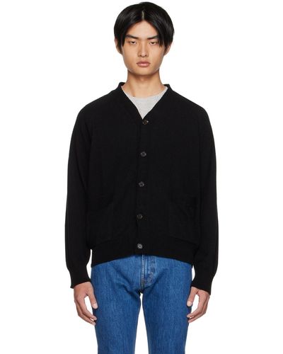 Universal Works Cardigan vince noir