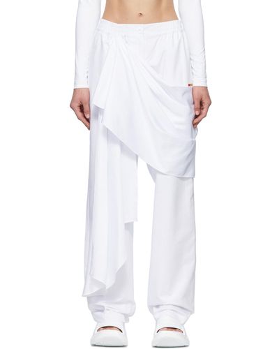 REEBOK X PYER MOSS Cotton Pants - White