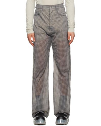 Rick Owens Pantalon geth gris - Multicolore