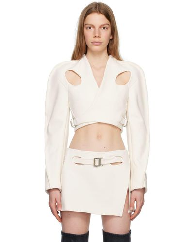 White Dion Lee Jackets for Women | Lyst
