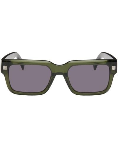 Givenchy Green Gv Day Sunglasses - Multicolour