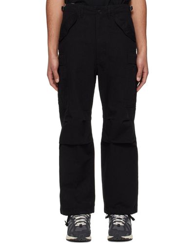 Nanamica Pocket Cargo Trousers - Black