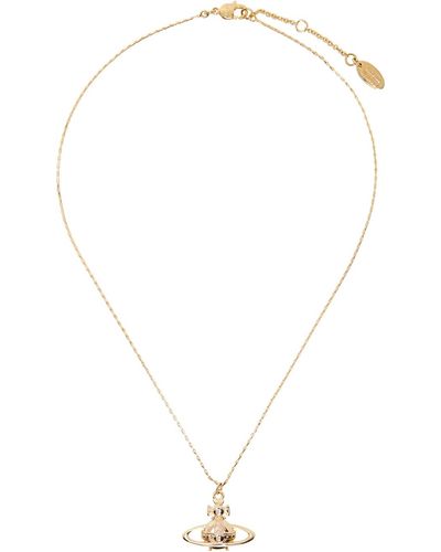 Vivienne Westwood Gold Suzie Pendant Necklace - Multicolor
