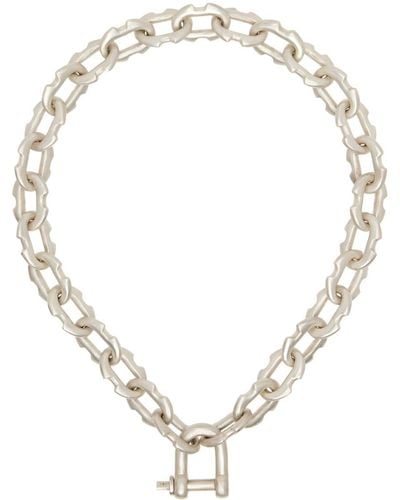 Parts Of 4 Extra Small Deco Link Choker - Natural