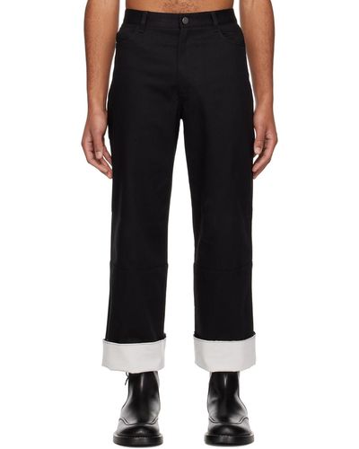 K.ngsley Pantalon diran noir en denim