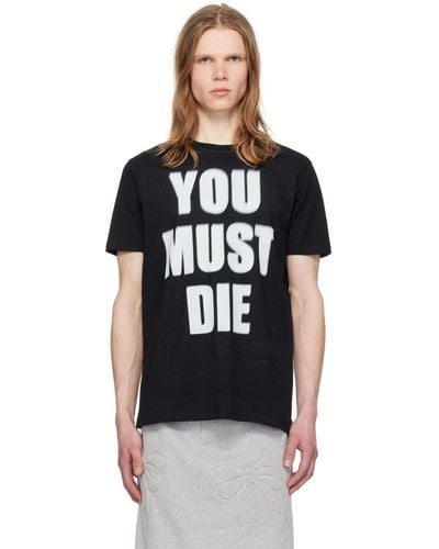 Ashley Williams 'Die' T-Shirt - Black
