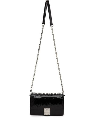 Givenchy Black Patent Small 4g Chain Bag