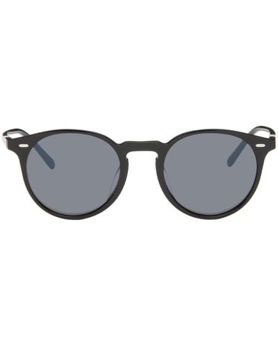 Oliver Peoples Black N.02 Sunglasses