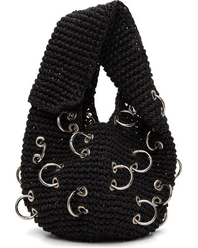 Lado Bokuchava Ssense Exclusive Mini Pierced Eight Bag - Black