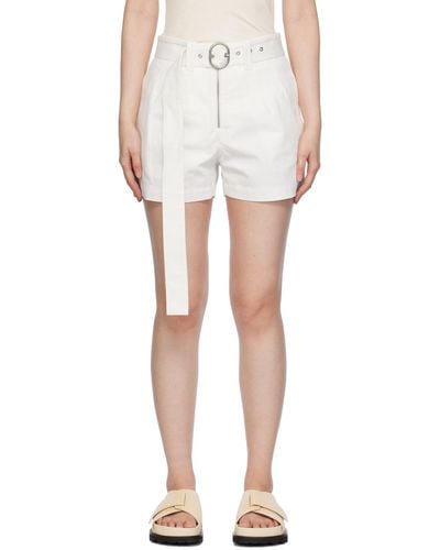 Jil Sander Tailo Shorts - White