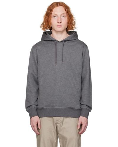 Dunhill Gray Drawstring Hoodie