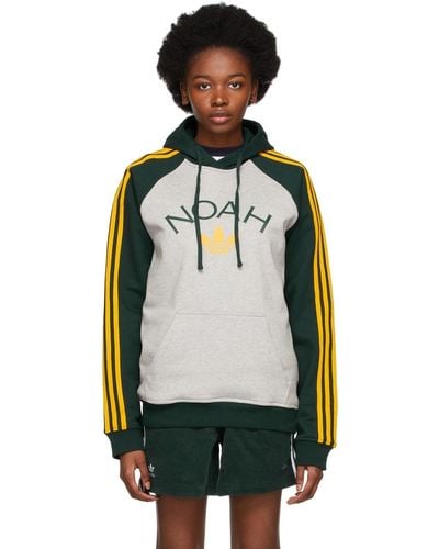 Noah Adidas Originals Edition Stripes Hoodie - Multicolor