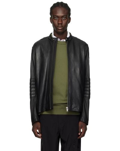 Blazer cuir homme hugo boss sales