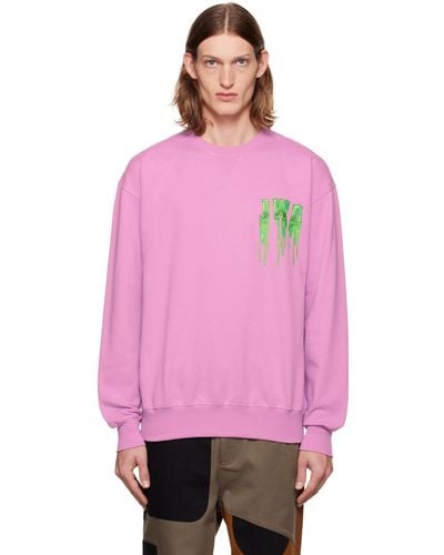 JW Anderson Slime Classic Sweatshirt - Pink