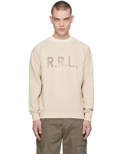 RRL Raglan Sweatshirt - Natural