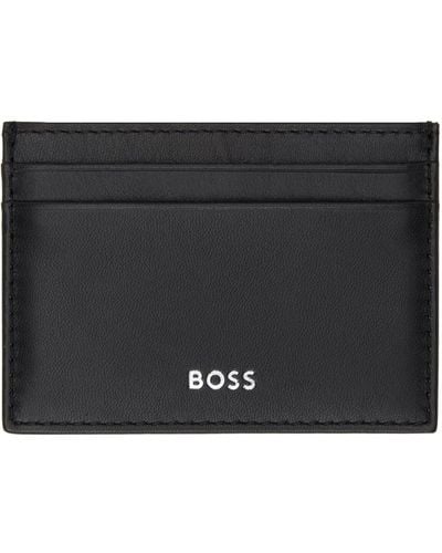 BOSS Black Logo Card Case