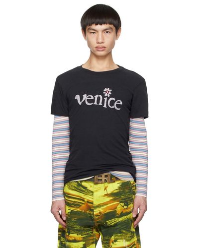 ERL T-shirt 'venice' noir