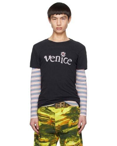 ERL 'venice' T-shirt - Black