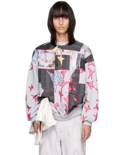 Acne Studios Ssense Exclusive Gray Sweatshirt - Multicolor