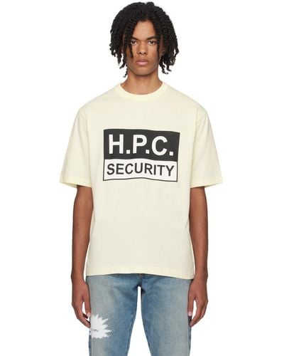 Heron Preston Off-white 'h.p.c. Security' T-shirt - Black