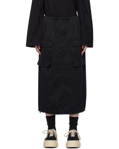 MM6 by Maison Martin Margiela Skirts - Black